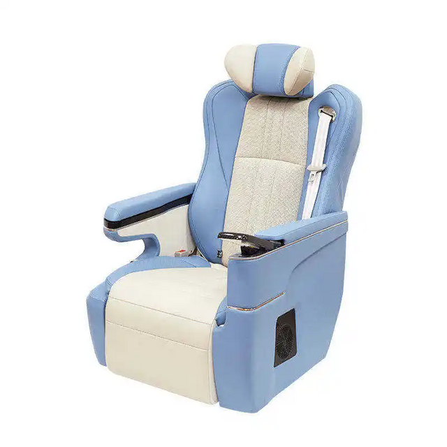 Hot Sales Luxury Leather Comfortable Seats With Electrically Adjustable Backrest Pedals