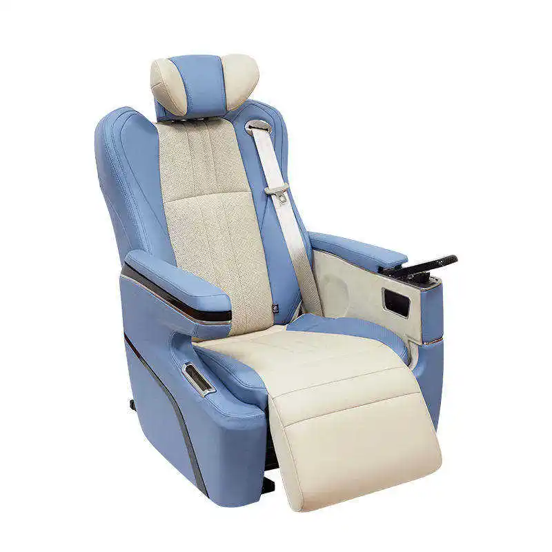 Hot Sales Luxury Leather Comfortable Seats With Electrically Adjustable Backrest Pedals